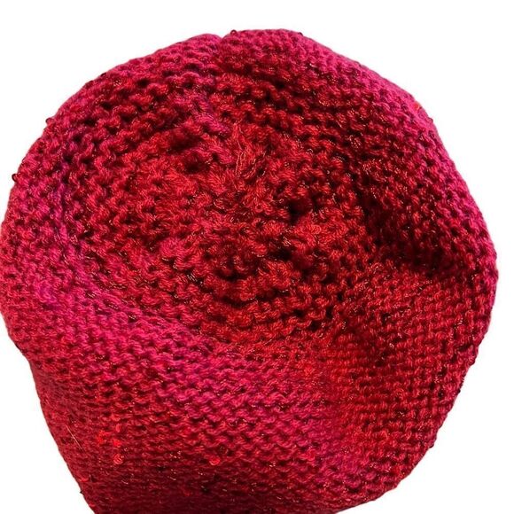 Cf Pink Beanie with Sequins. One Size. Great Condition! - Picture 6 of 8